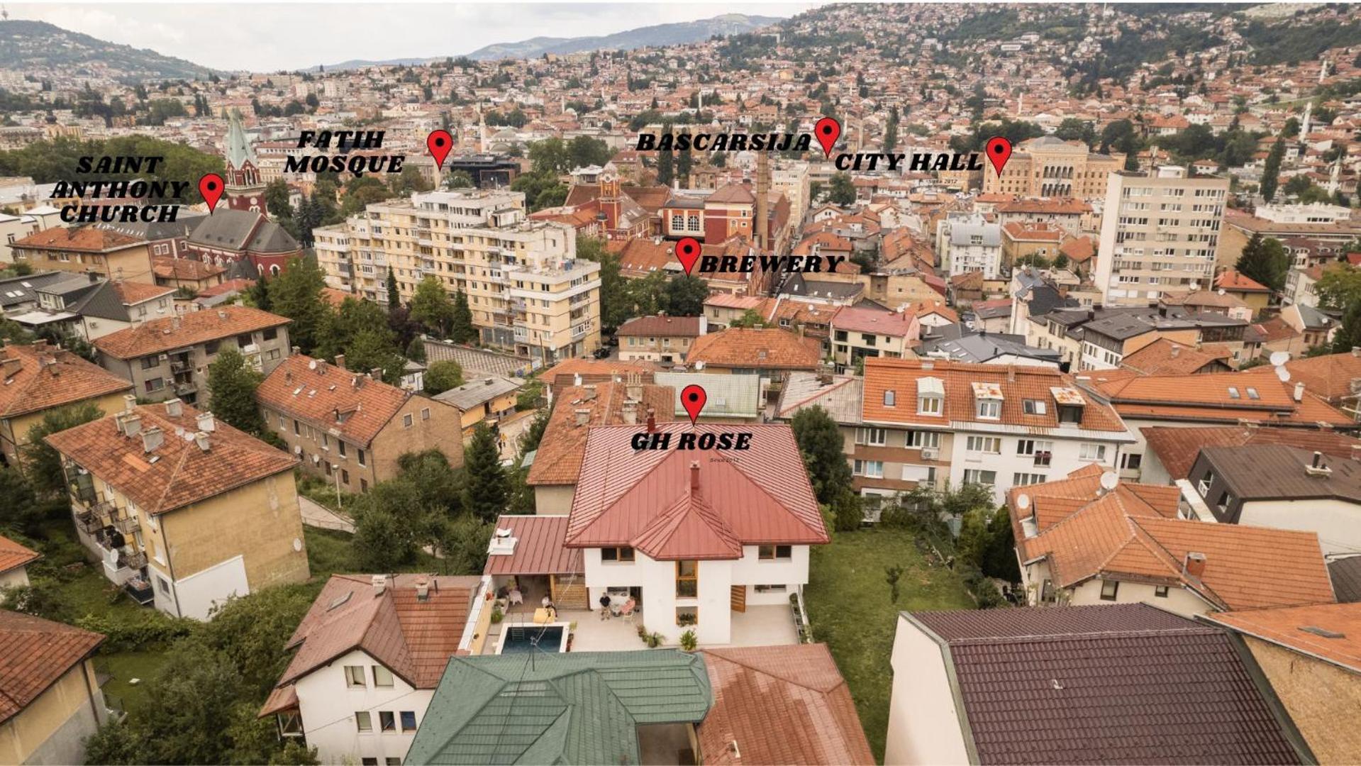 Guesthouse Rose Сараево Экстерьер фото